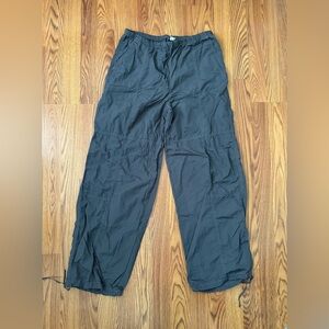 Dark Grey Cargo Pants from H&M - Small